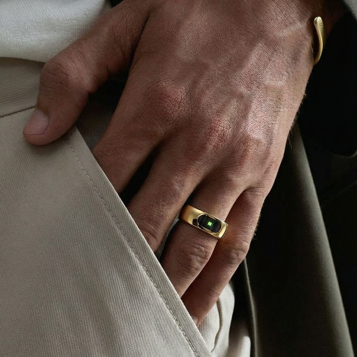 Stainless Steel Touch Sense Ring