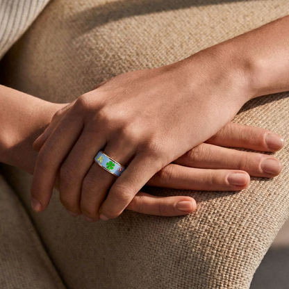 2026 Smart Health Ring with HRV, Heart Rate & Sleep Tracking – 10ATM Waterproof, Remote Control