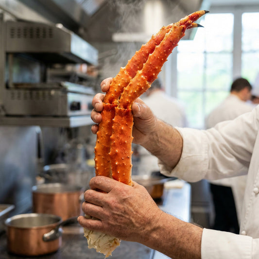 🦞2 lb Wild Red King Crab Legs – Fresh off the Boat, Straight to You