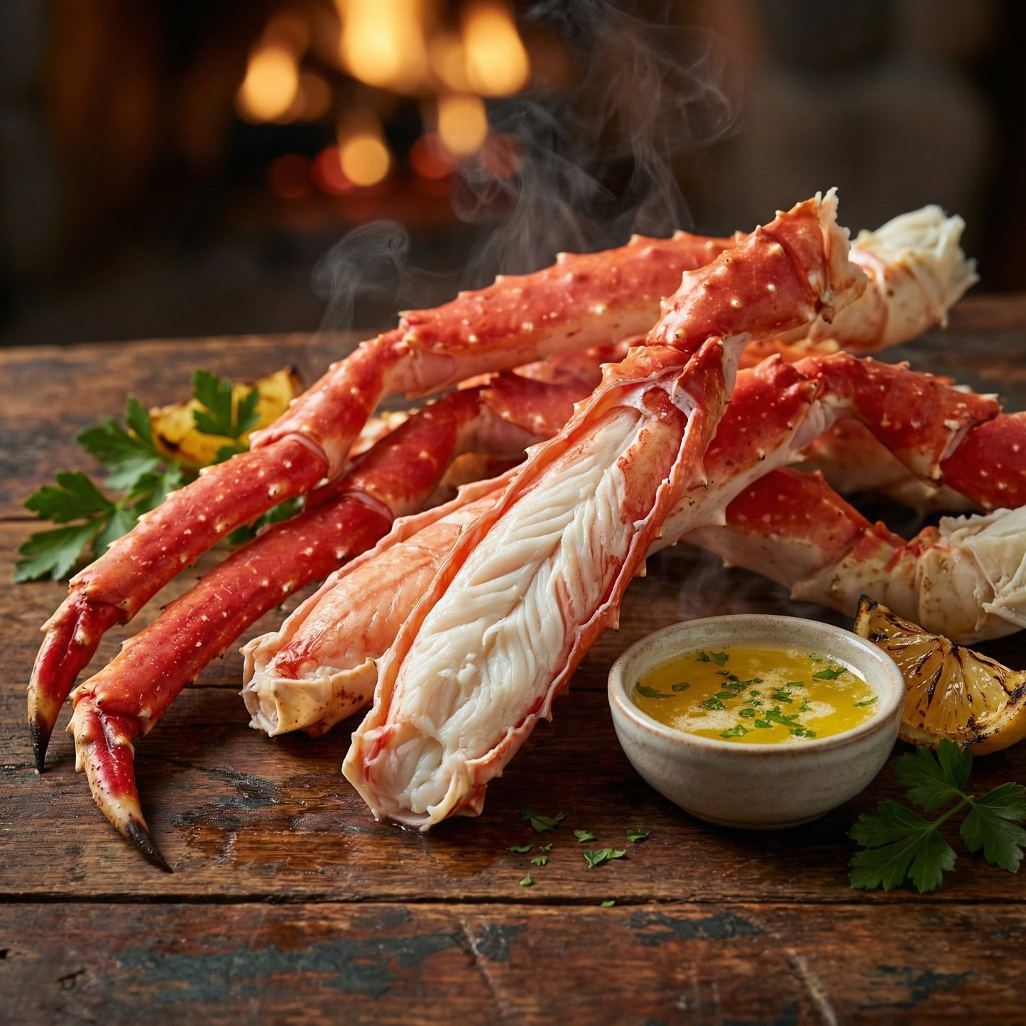 🦞2 lb Wild Red King Crab Legs – Fresh off the Boat, Straight to You
