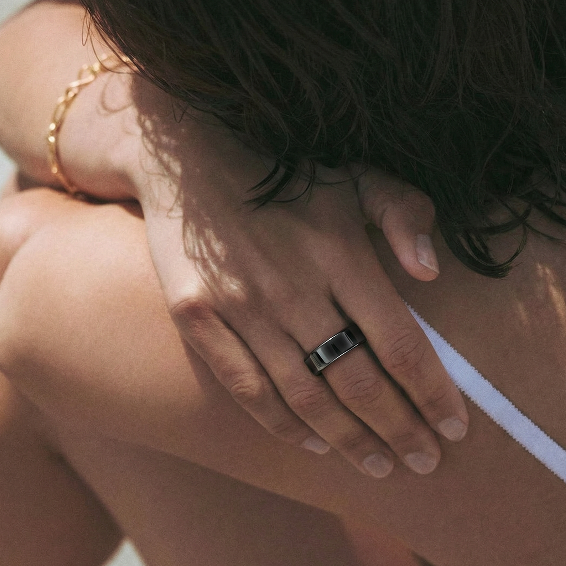 Temp Trace Titanium Ring