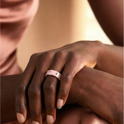 Blossom Touch-Sensitive NFC Ceramic Ring