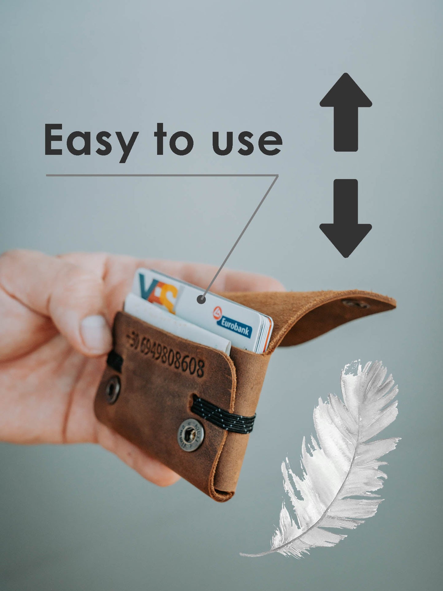 Wallet for many Cards, Bills and Coins Coin Wallet 2.0
