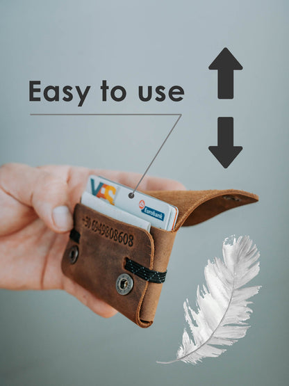 Wallet for many Cards, Bills and Coins Coin Wallet 2.0