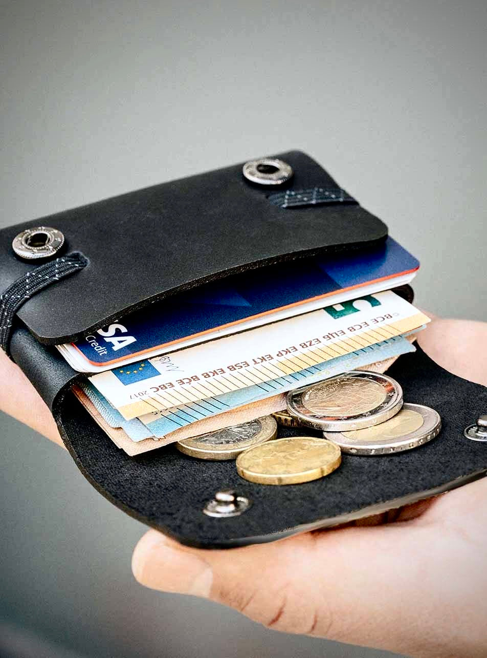 Wallet for many Coins, Cards and Bills "Coin Wallet 2.0" - MAKEY EU
