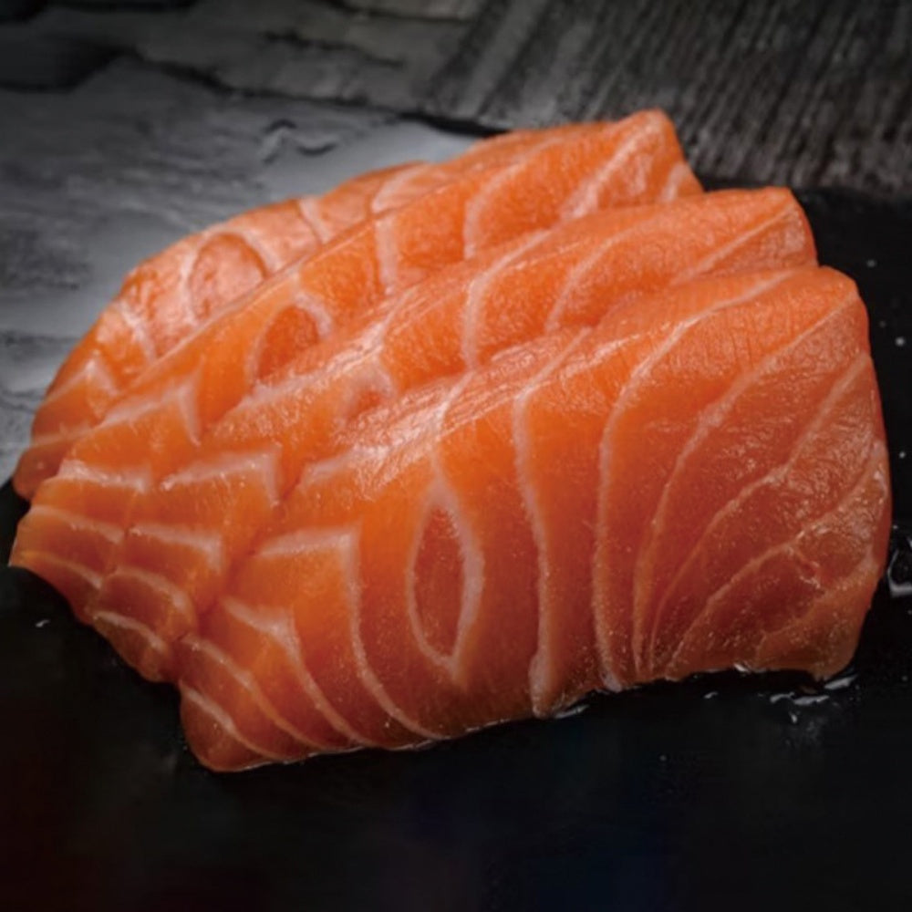 20 lb Sashimi-Grade Salmon Fillet – Vibrant, Marbled & Versatile