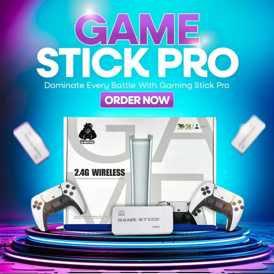 WIRELESS CONSOLE 60,000+ LICENSED GAMES + 2 FREE CONTROLLERS