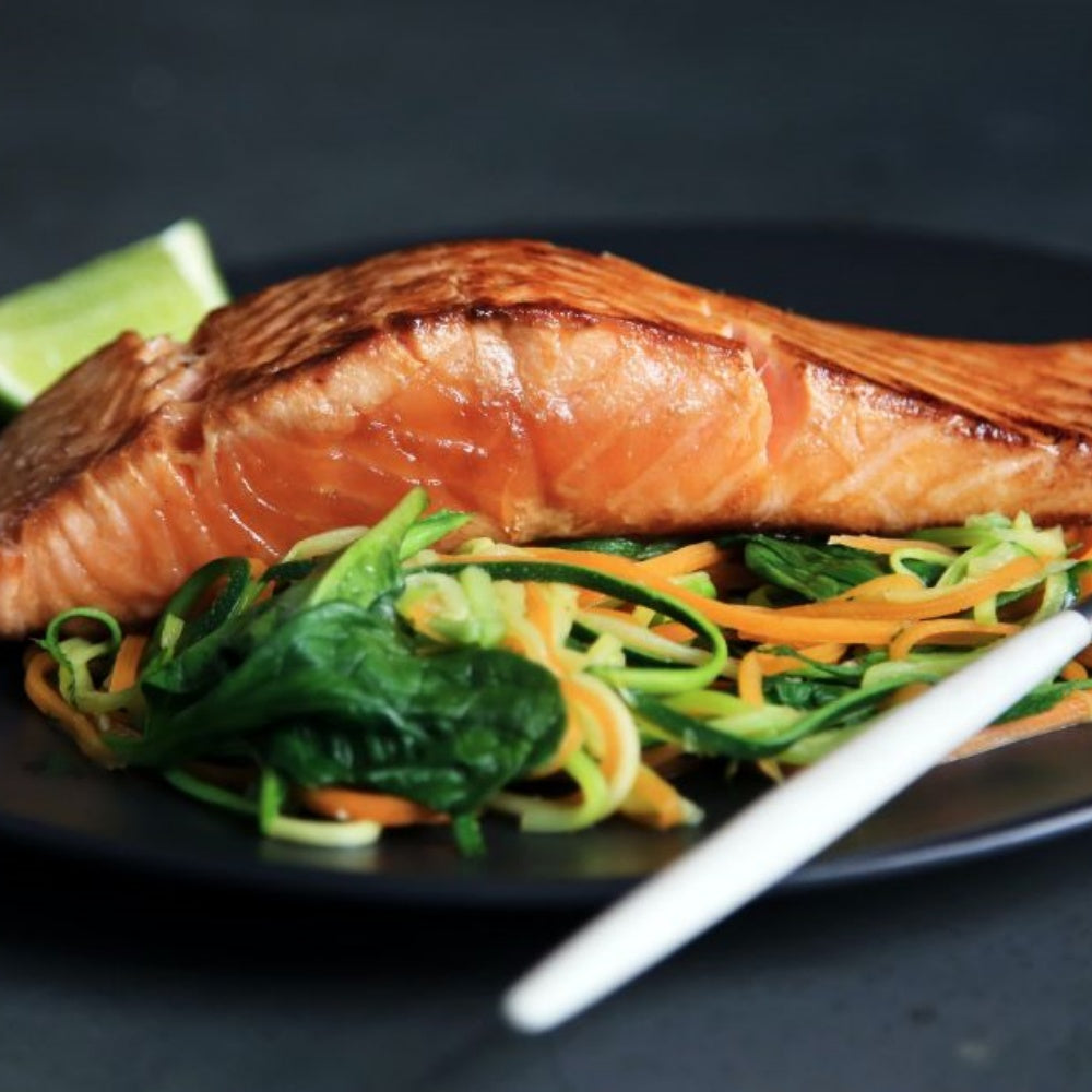 Pan-Seared Salmon Fillet – Golden Outside, Tender Inside