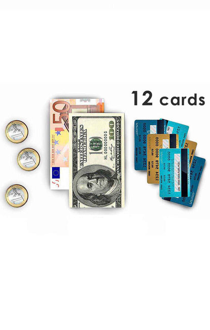Wallet for many Coins, Cards and Bills "Coin Wallet 2.0" - MAKEY EU